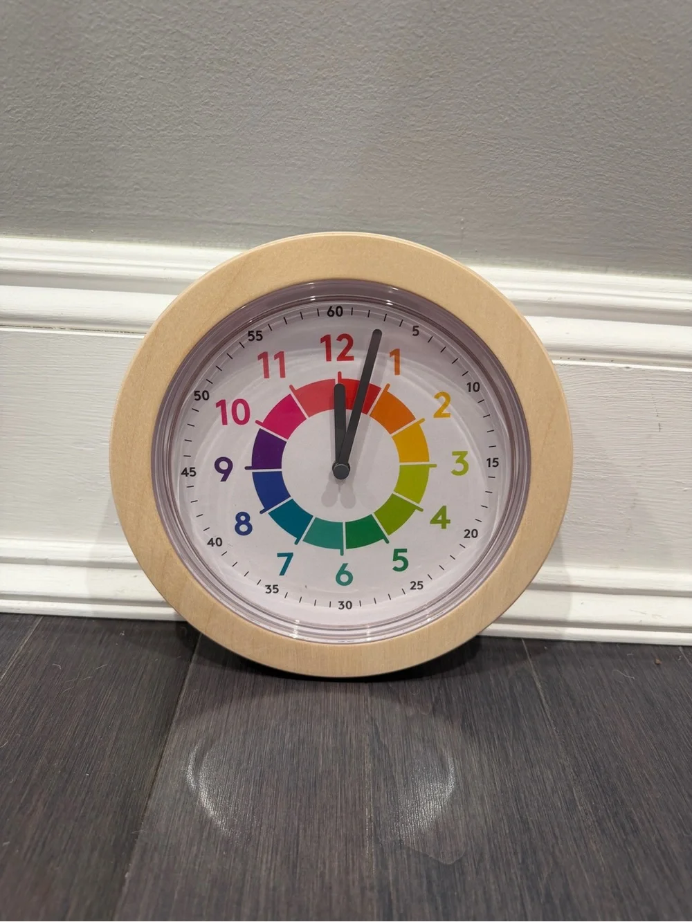 NWOT Lovevery Learning Clock to Tell Time- Kids Toy